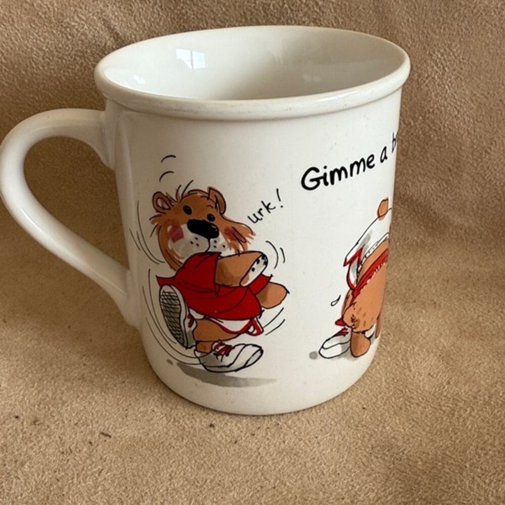 Gimme a Break  I Deserve It!  Suzy Spafford 3.5 inch Coffee Mug
